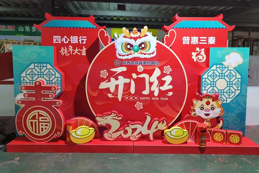 成都春節泡沫美陳定制